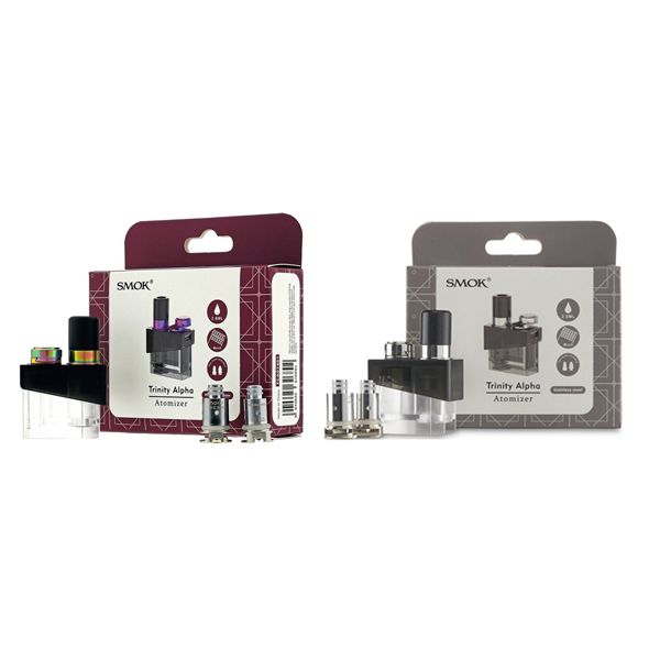 SMOK Trinity Alpha Replacement Pod Set group photo